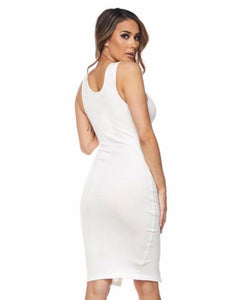 “Buttons” Tank Dress