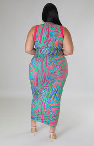 “Wild About You” Printed Dress