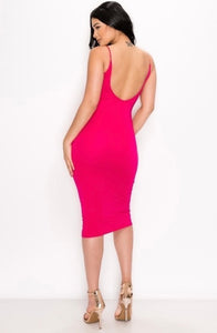 “Sleek and Sexy” Midi Dress