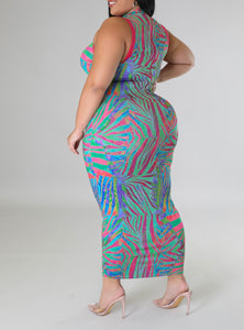 “Wild About You” Printed Dress