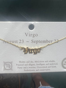“Zodiac” Necklace