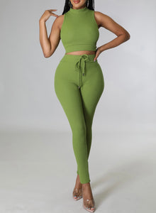 “Going Green” Pants Set