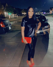 Load image into Gallery viewer, “Licorice” Leggings Set