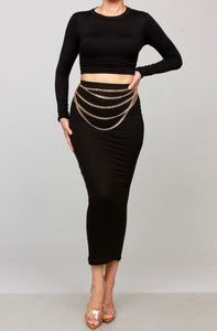“Kia” Skirt Set