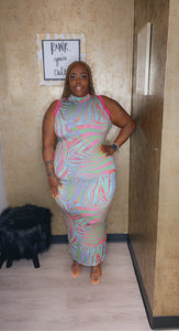 “Wild About You” Printed Dress
