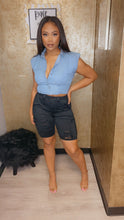 Load image into Gallery viewer, “Denim Cargo” as Bermuda Shorts