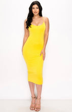 Load image into Gallery viewer, “Sleek and Sexy” Midi Dress